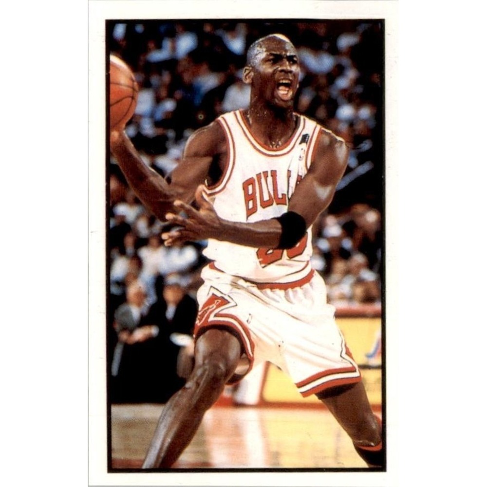 1992 Panini Stickers #12 Michael Jordan Chicago Bulls